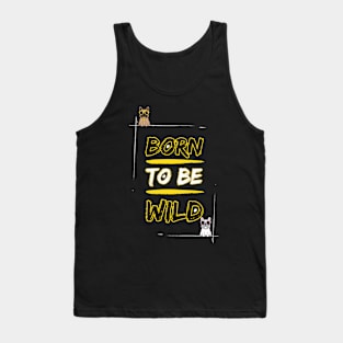 Born to be Frenchie Wild #3 Tank Top